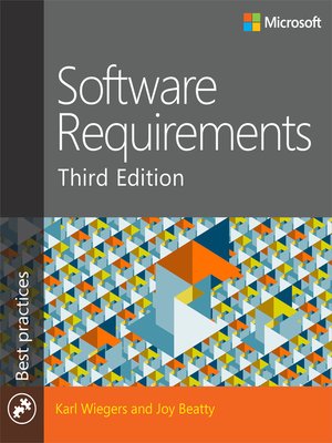 cover image of Software Requirements 3